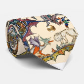 MEDIEVENT BESTIARY WAR Snail vs Knight ,Dragon.Lio Krawatte (Gerollt)