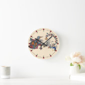 MEDIEVENT BESTIARY WAR Snails, Killer Rabbit, Lion Runde Wanduhr (Zuhause)