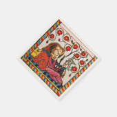 MEDIEVENT DER ETERNEN LIEBE SERVIETTE (Ecke)