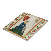 MEDIEVENT DEUTSCHE POET WALTHER VON DER VOGELWEIDE FLIESE (Seite)