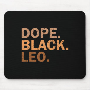 Medikament Schwarz Leo Melanin Afrikanischer Tierk Mousepad