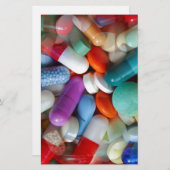 Medikamente Briefpapier (Vorne/Hinten)