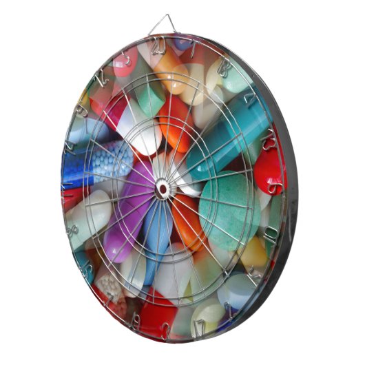 Medikamente Dartscheibe (Vorderseite rechts)