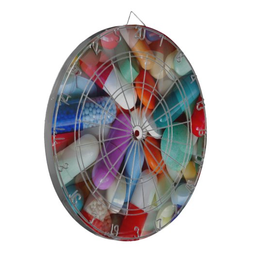 Medikamente Dartscheibe (Vorderseite Links)