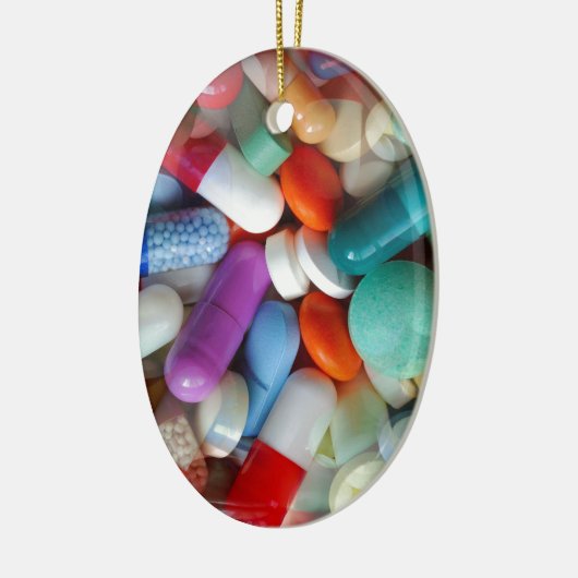 Medikamente Keramik Ornament (Links)