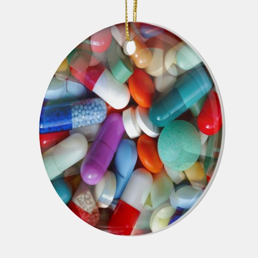 Medikamente Keramikornament (Links)