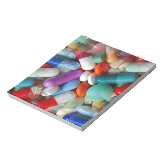 Medikamente Notizblock (Rotiert)