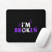Medikamentenüberdosierung Bewusstsein Drogensucht  Mousepad (Mit Mouse)