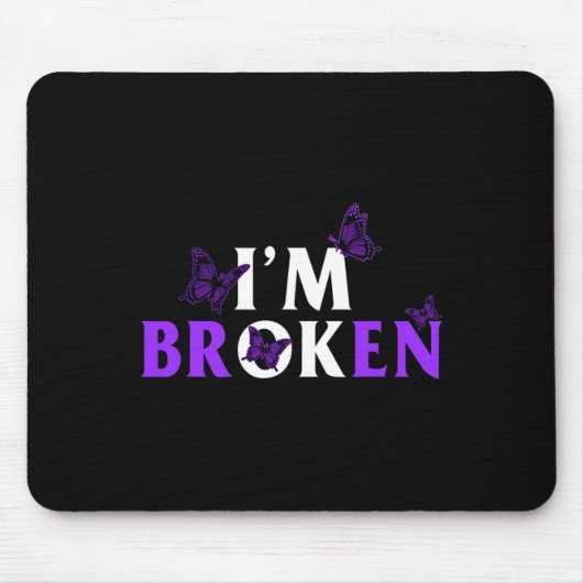 Medikamentenüberdosierung Bewusstsein Drogensucht  Mousepad (Vorne)