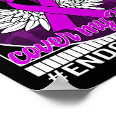 Medikamentenüberdosierung Bewusstsein für die Flüg Poster (Ecke)