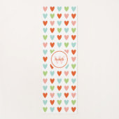 Medikation des Niedlichen Herzens Yogamatte (Vorderseite)