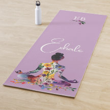 Medikation für Frauen in Wasserfarben Monogramm