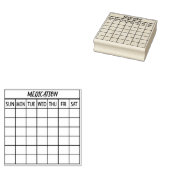 Medikation im Bullet Journal Gummistempel (Stempel)