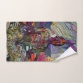 Medikation in der Lotus-Pose Handtuch (Handtuch)