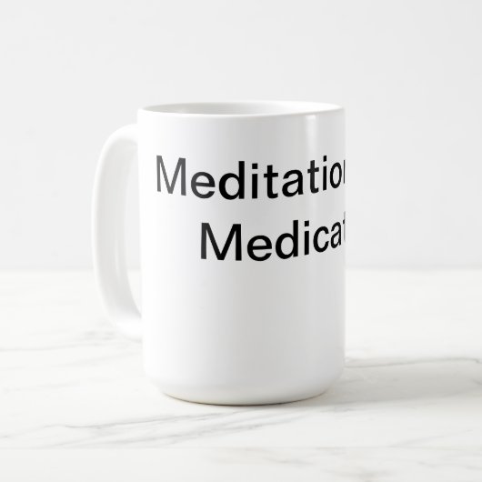 Medikation Kaffeetasse (Vorderseite Links)