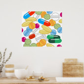 Medikation Poster (Küche)