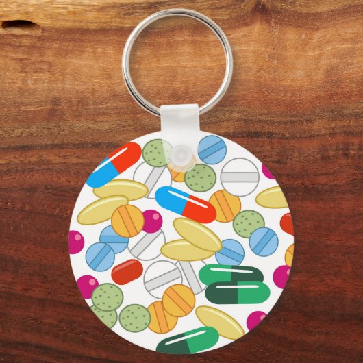 Medikation Schlüsselanhänger (Vorderseite)