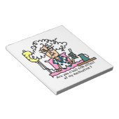 Medikations-Nebenwirkungs-Spaß Notizblock (angewinkelt)