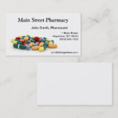 Medikations-Visitenkarte Visitenkarte (Vorne/Hinten)