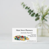 Medikations-Visitenkarte Visitenkarte (Stehend Vorderseite)