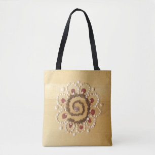 Medilludesign - gewundene Blume Tasche