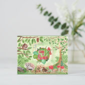 Medilludesign Ökotherapie Wald Postkarte (Stehend Vorderseite)