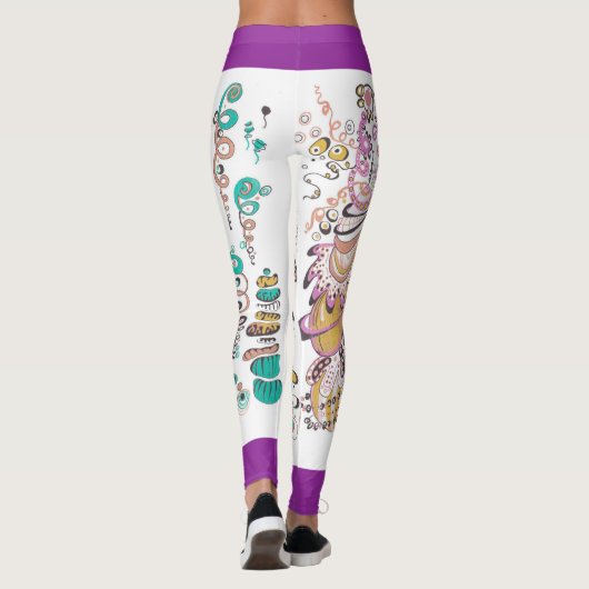 Medilludesign - Welt in Balance 2 Leggings (Rückseite)