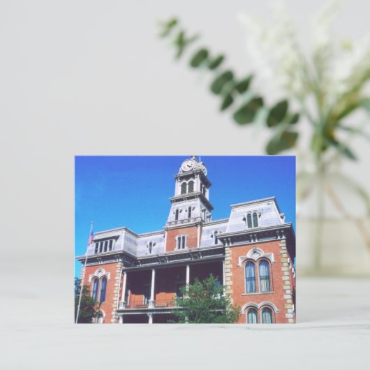 Medina Courthouse Postkarte (Stehend Vorderseite)