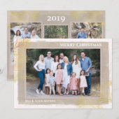 Medina - Goldene Pines Feiertagskarte (Vorne/Hinten)