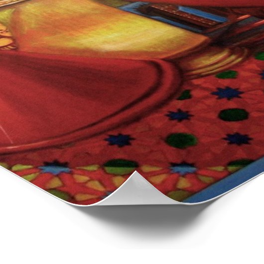 Medina Marrakesh Poster (Ecke)