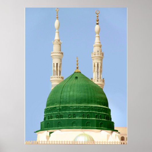 Medina Masjid Nabvi Value Mat Poster (Vorne)