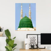 Medina Masjid Nabvi Value Mat Poster (Heimbüro)