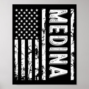 Medina Nachname Lustiger Nachname Team Medina Fami Poster