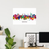 Medina Saudi Arabia Skyline Poster (Heimbüro)