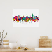 Medina Saudi Arabia Skyline Poster (Küche)