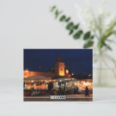 Medina von Marrakesch - Souks von Marrakesch, Maro Postkarte (Stehend Vorderseite)