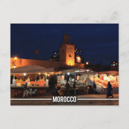 Medina von Marrakesch - Souks von Marrakesch, Maro Postkarte