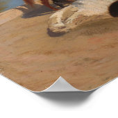 Medinet El-Fayoum - Jean-Léon Gérôme Fine Art Poster (Ecke)