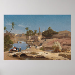 Medinet El-Fayoum - Jean-Léon Gérôme Fine Art Poster