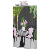 Medinilla Garden Courtyard Flachmann (Links)