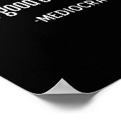 Mediocrates Funny Philosopher, Philosophieziffer P Poster (Ecke)