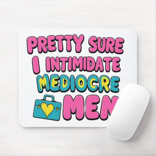 MEDIOCRE MEN-Mauspad Mousepad (Mit Mouse)
