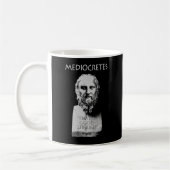 Mediokretes (Philosoph des Mittelalters) Kaffeetasse (Links)