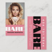 MediSpa Aesthetics Injector Business Card Visitenkarte (Vorne/Hinten)