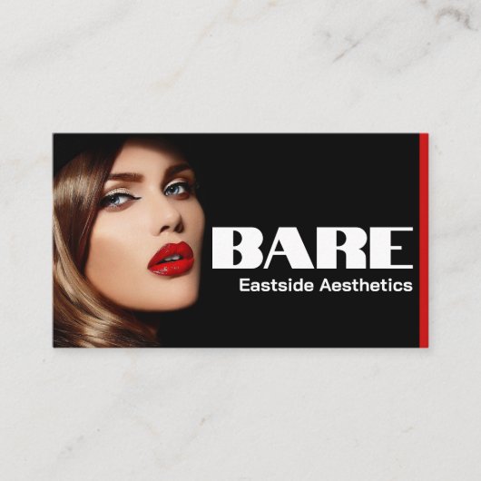 MediSpa Ästhetik-Injektor Visitenkarte (Vorderseite)