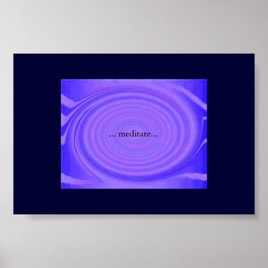 ... meditat.. poster (Vorne)