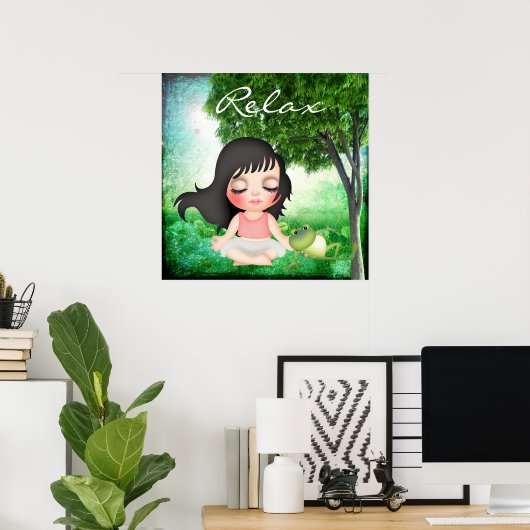 Meditat - SRF Poster (Heimbüro)