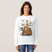 Meditate.nature Love within Graphic Sweatshirt (Vorne ganz)