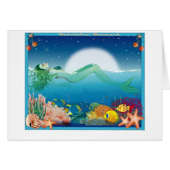 meditatin Meerjungfrau (Vorderseite (Horizontal))