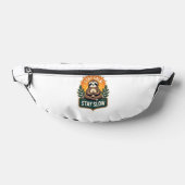 Meditating Sloth Vintage Relaxed Mind T-Shirt 2 Bauchtasche (Ablage )